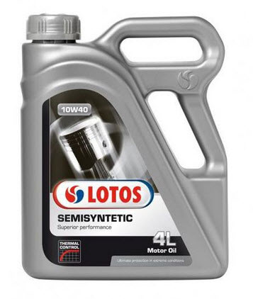 olej lotos 10W40 4L semisyntetic sl/cf LOTOS 10W40/4 LOTOS